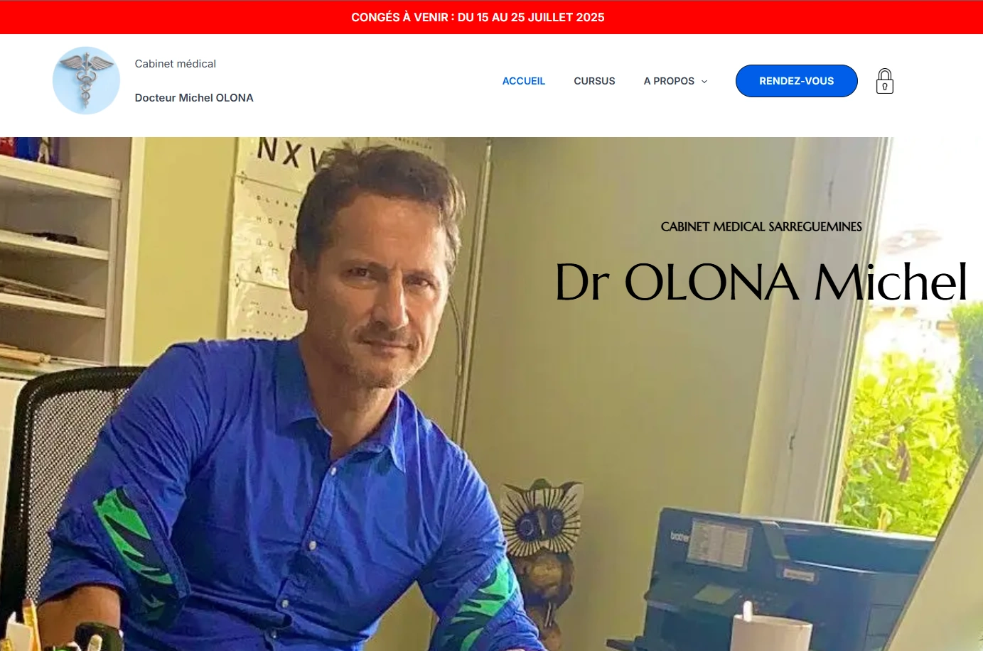 website cabinet médical